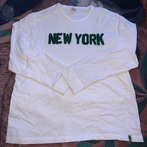 White New York Sweatshirt